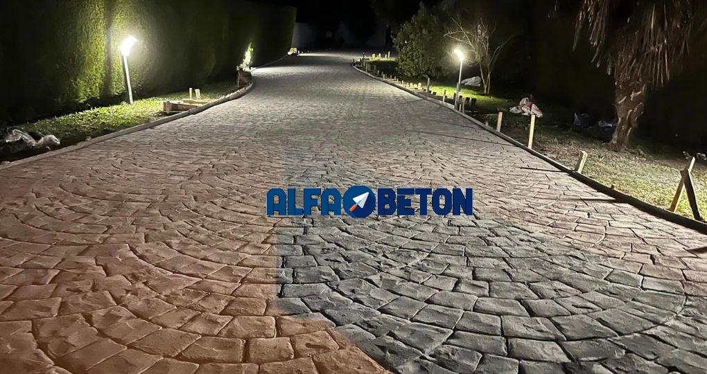 Poze beton amprentat – Modele, Culori si Texturi variate