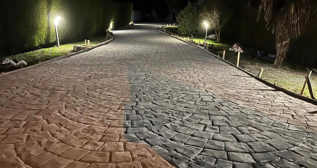 În cât timp se întărește betonul amprentat